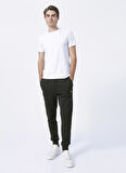 Slim Fit Dar Kesim Normal Bel Haki Sweatpant Eşofman Altı