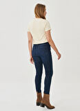 Lee Yüksek Bel Skinny Fit Mavi Kadın Denim Pantolon L626RKEX