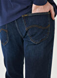 Daren Straight Fit Normal Bel Denim Esnek Jean Kot Pantolon