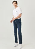 Wrangler Normal Bel Slim Fit Mavi Erkek Denim Pantolon Texas Slim Jean Pantolon