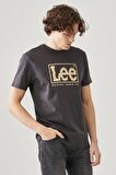 Regular Fit Rahat Kesim %100 Pamuk Wobbly Logo Crew Neck Tişört