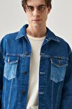 Regular Fit Anti Fit Jean Kot Ceket