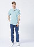 Lee Polo Yaka Açık Mavi Erkek T-Shirt L61ARLUD_ polo t-shirt