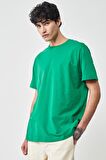 Regular Fit Rahat Kesim %100  Pamuk Kısa Kollu Crew Neck Tişört