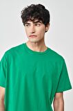 Regular Fit Rahat Kesim %100  Pamuk Kısa Kollu Crew Neck Tişört