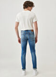 Malone Skinny Fit Normal Bel Denim Esnek Jean Kot Pantolon