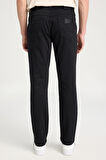 Texas Slim Fit Dar Kesim Normal Bel Siyah Esnek Pantolon