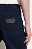 Texas Slim Fit Dar Kesim Normal Bel Lacivert Esnek Pantolon