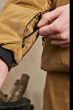 All Terrain Gear Regular Fit Normal Kesim Kapüşonlu Camel Parka Ceket