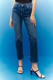 Marion Straight Fit Normal Bel Denim Esnek Jean Pantolon