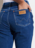 Wild West Fit Yüksek Bel Düz Paça Esnek Jean Kot Pantolon