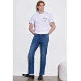 Wrangler Düşük Bel Regular Straight Erkek Denim Pantolon W15Q5915I Greensboro Jean Pantolon