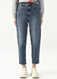 Stella Tapered Fit Çok Yüksek Bel Esnek Jean Pantolon