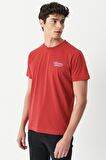 Riders By Lee Regular Fit Normal Kesim Bisiklet Yaka Kırmızı Tişört
