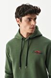 Riders By Lee Regular Fit Kapüşonlu Şardonlu Haki Sweatshirt