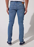 Riders By Lee Kansas Slim Fit Dar Kesim Açık Mavi Esnek Jean Kot Pantolon