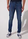 Riders By Lee Memphis Skinny Fit Dar Kesim Mavi Esnek Jean Kot Pantolon