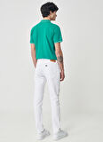 Lee Normal Bel Slim Fit Beyaz Erkek Chino Pantolon L719067100_Luke Pantolon