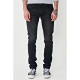 Luke Slim Fit Düşük Bel Denim Esnek Jean Kot Pantolon
