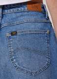 Stella Regular Fit Normal Kesim Yükek Bel Mavi Esnek Jean Kot Şort