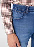 Wrangler Düşük Bel Slim Fit Erkek Denim Pantolon W18SCSZ57_Larston Jean Pantolon