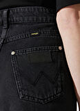 Donna Regular Fit Normal Kesim %100 Pamuk Siyah Jean Kot Şort