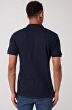 Riders By Lee Regular Fit Normal Kesim %100 Pamuk Polo Yaka Lacivert Tişört