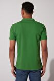 Riders By Lee Regular Fit Normal Kesim %100 Pamuk Polo Yaka Yeşil Tişört