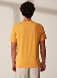 Regular Fit Normal Kesim Sıfır Yaka %100 Pamuk Logolu Tişört
