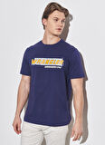 Wrangler Bisiklet Yaka Lacivert Erkek T-Shirt W231257422_Bisiklet Yaka T-shirt