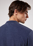 Lee Polo Yaka İndigo Erkek T-Shirt L231369TF_Polo Yaka Tshirt