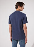 Lee Polo Yaka İndigo Erkek T-Shirt L231369TF_Polo Yaka Tshirt