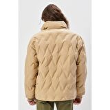 Regular Fit Normal Kesim Kapitone Şişme Mont