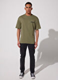 Riders By Lee Bisiklet Yaka Yeşil Erkek T-Shirt L231723148 T-shirt