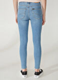 Forever Skinny Fit Dar Kesim Yüksek Bel Açık Mavi Esnek Jean Kot Pantolon