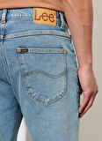 Regular Fit Normal Kesim Normal Bel Açık Mavi Esnek Jean Kot Şort