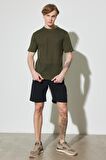 All Terrain Gear Regular Fit Normal Kesim Bisiklet Yaka Haki Tişört