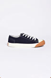 %100 Deri Lacivert Sneaker