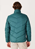 Wrangler Yeşil Erkek Mont W40YWAG61 Puffer Ceket