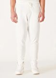 Wrangler Regular Fit Kırık Beyaz Erkek Eşofman Altı W232400102 Jogger Sweatpant