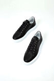 Tamer Tanca Erkek Hakiki Deri Siyah Deri Sneakers & Spor Ayakkabı 352 14100 ERK AYK Y21 SIYAH DR