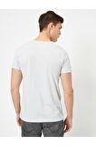 Erkek Gri T-Shirt 0YAM11501HK