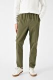 Erkek Haki Desenli Jeans 1KAM41303BW