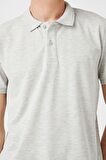 Erkek Gri Polo Yaka T-Shirt 1YAM12400LK
