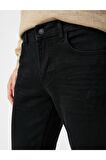Erkek Jean Pantolon Siyah 1yam43072ld