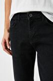 Erkek Jean Pantolon Siyah
