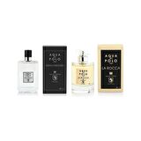 Aqua di Polo La Rocca ve Gran Paradiso EDP 50 ml Kadın Erkek Parfüm Seti STCC000701