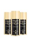 Aqua di Polo 1987 La Rocca Deodorant 3'lü