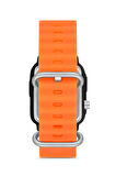 Aqua di Polo 1987 Unisex Turuncu Silikon Dijital Led Kol Saati APWR033308