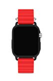 Aqua di Polo 1987 Kırmızı Silikon Unisex Dijital Led Kol Saati APWR033310
